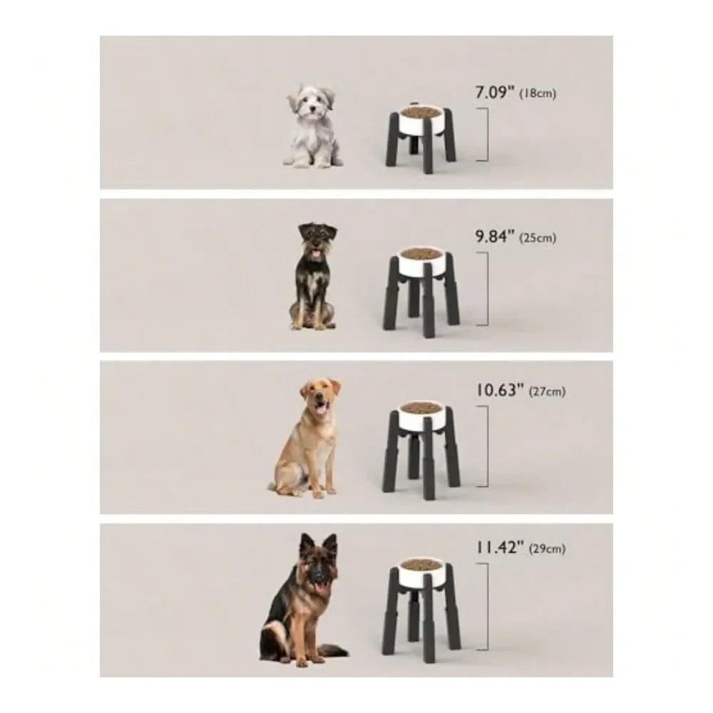 Dog Bowl Stand With Adjustable Feature For Pets Everywhere