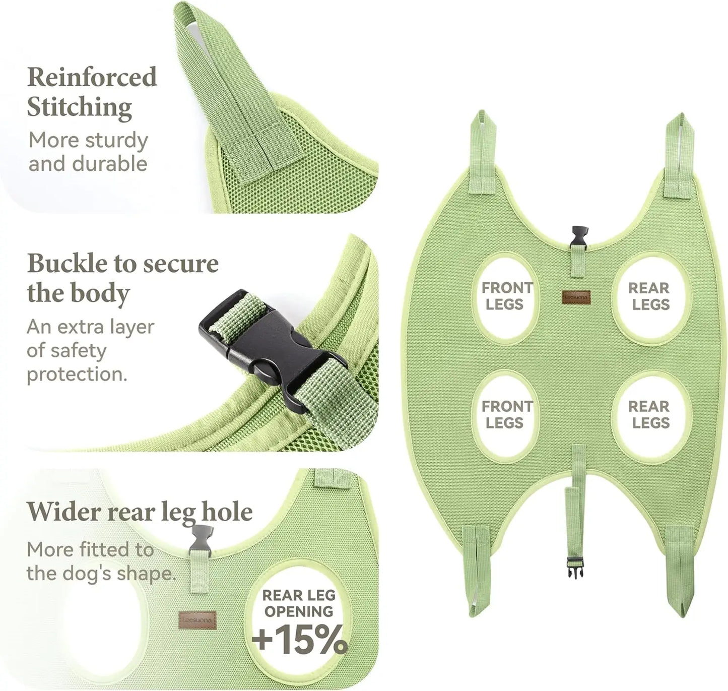 Dog Grooming Hammock Nail Trimming Sling for Small Pets