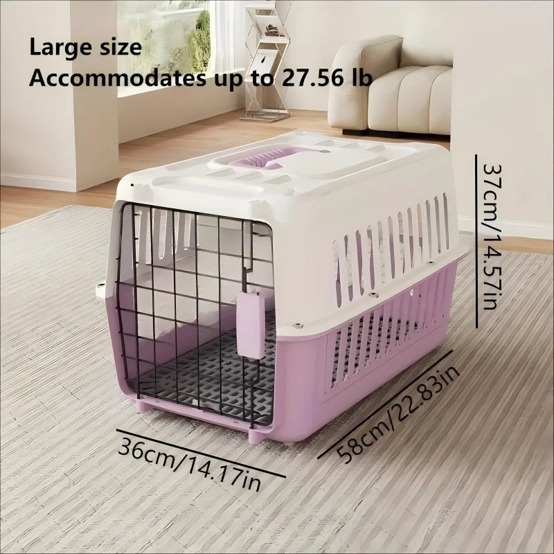 Airline Portable Pet Carrier For Cats And Small Dogs Cabin