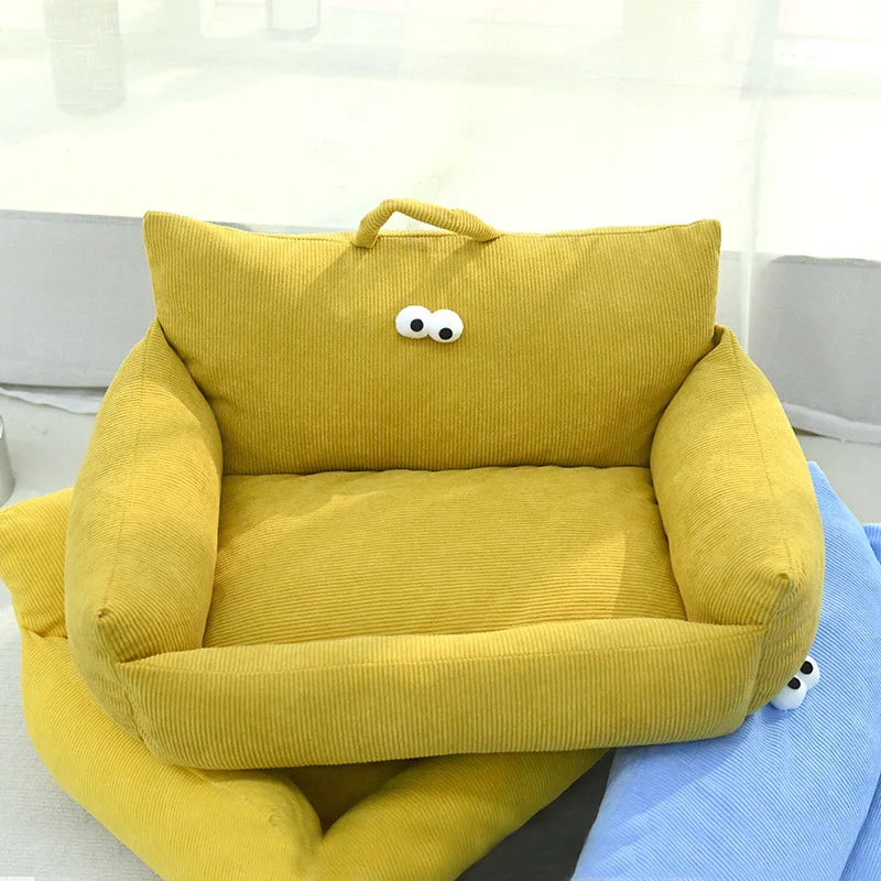 Winter Luxurious Pet Sofa Bed For Small Dogs And Cats