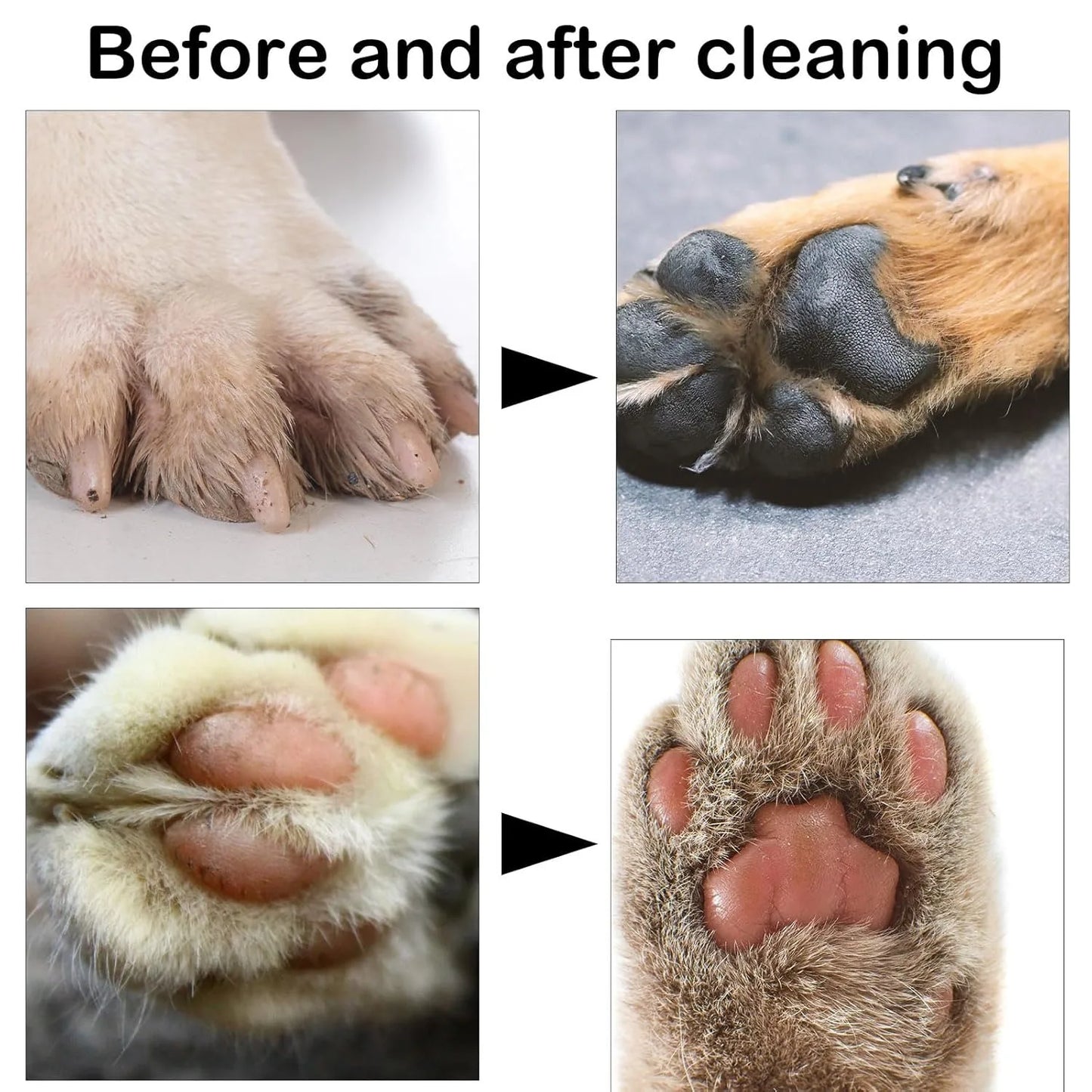 Portable Dog Paw Washer Cup With Silicone Brush For Travel