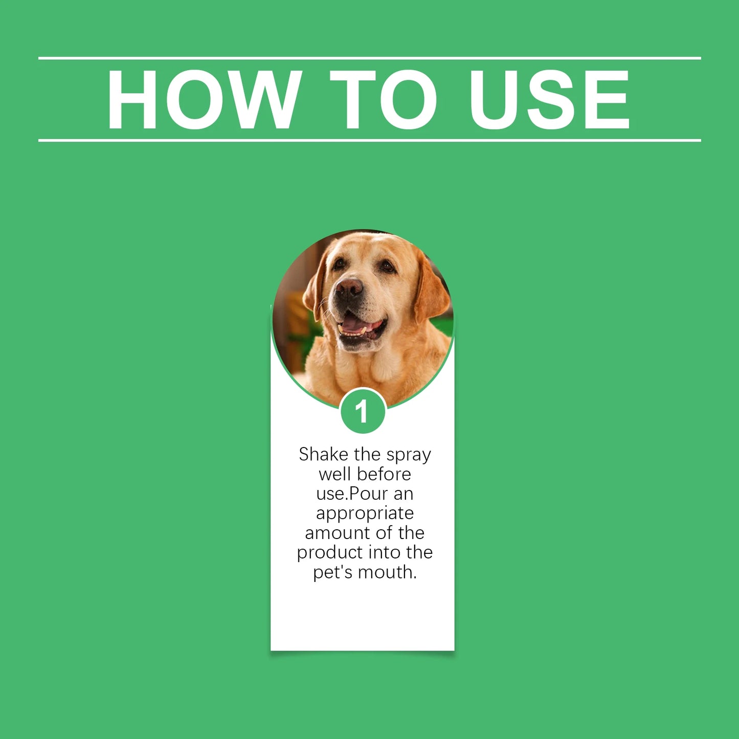 YEGBONG Pet Dental Care Liquid For Teeth Stains And Breath