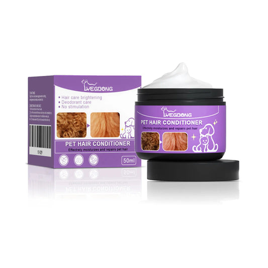 YEGBONG Pet Hair Conditioner Detangling Smoothing Thickening Volumizing