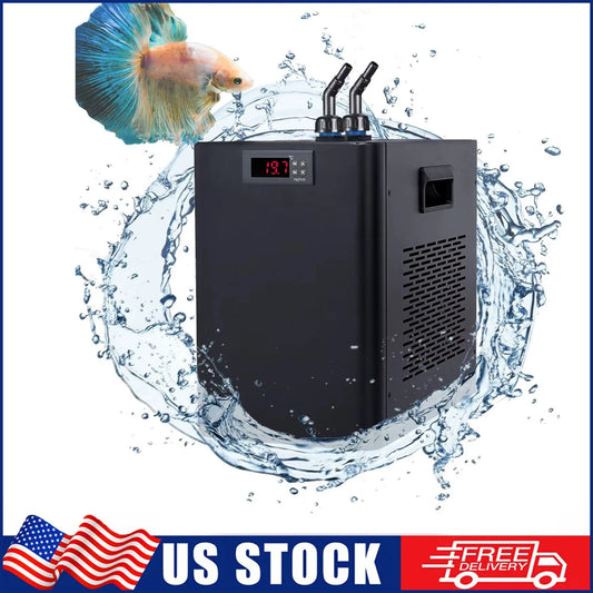 Aquarium Chiller One Third Horsepower For 79 Gallon Tanks Quiet Cooling