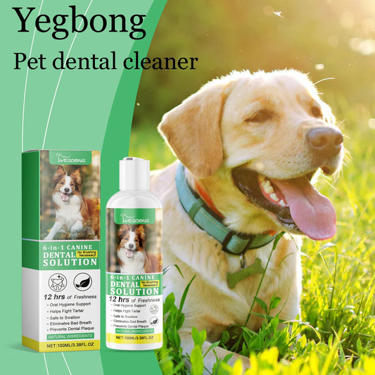 YEGBONG Pet Dental Care Liquid For Teeth Stains And Breath