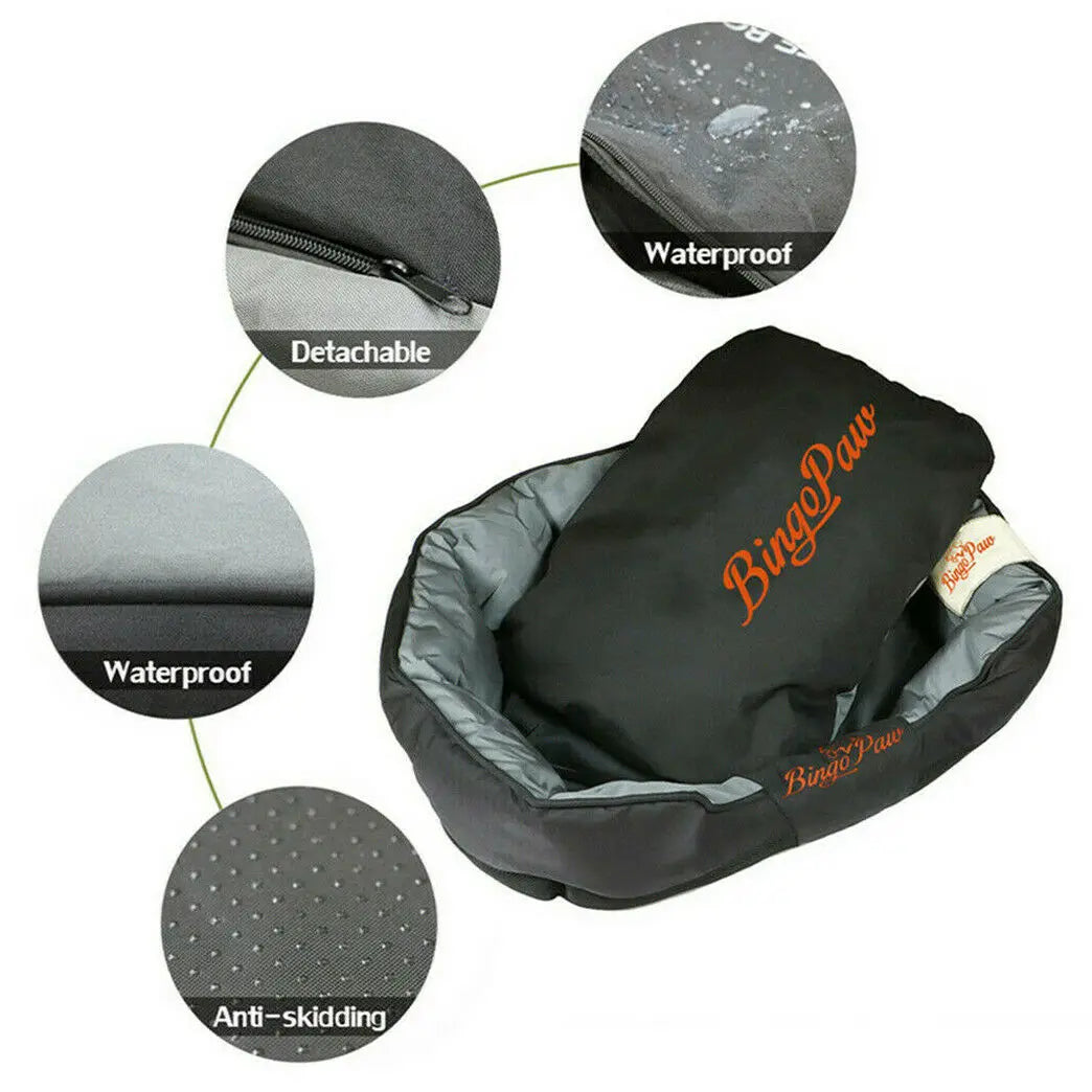 BINGOPAW Waterproof Orthopedic Sofa Dog Bed For Pets