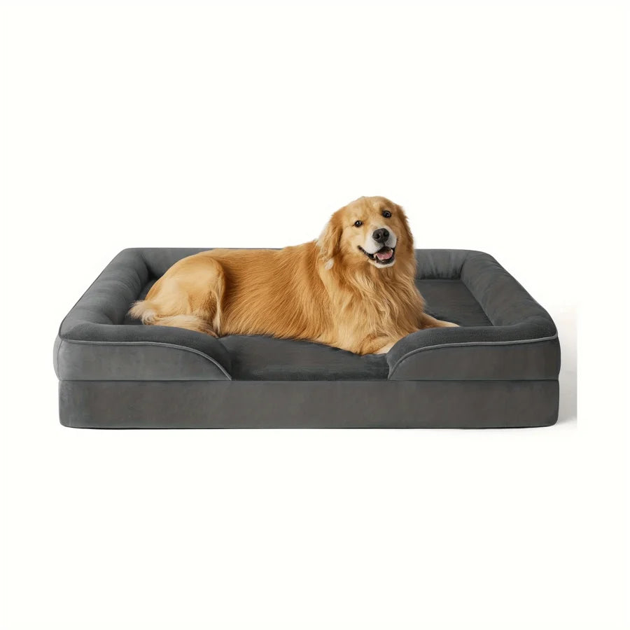 Orthopedic Dog Bed With Universal Support And Removable Washable Cover