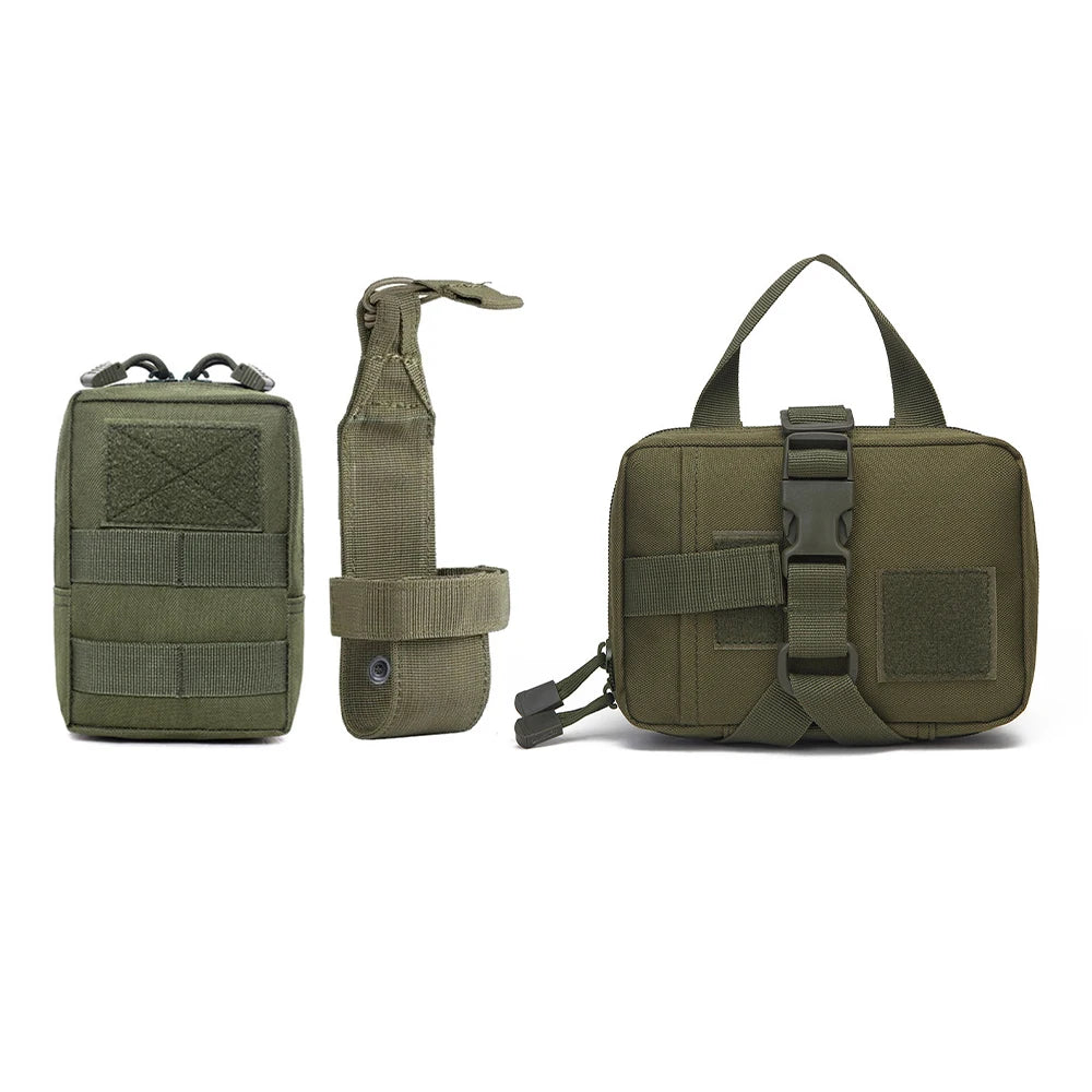 PETRAVEL Dog Tactical Molle Pouches Set For Harness Training