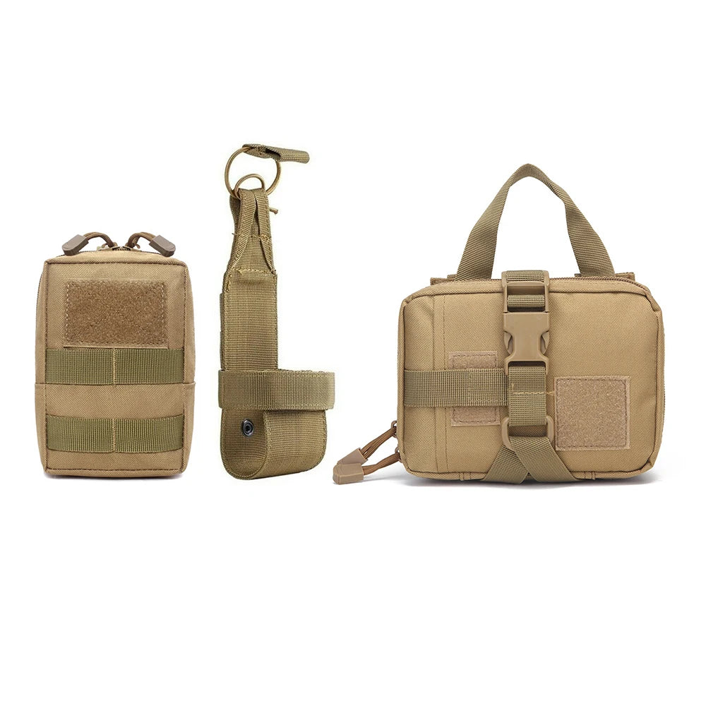 PETRAVEL Dog Tactical Molle Pouches Set For Harness Training
