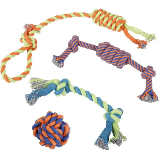 Gumay Dog Chew Rope Toy Knot Design For Interactive Training