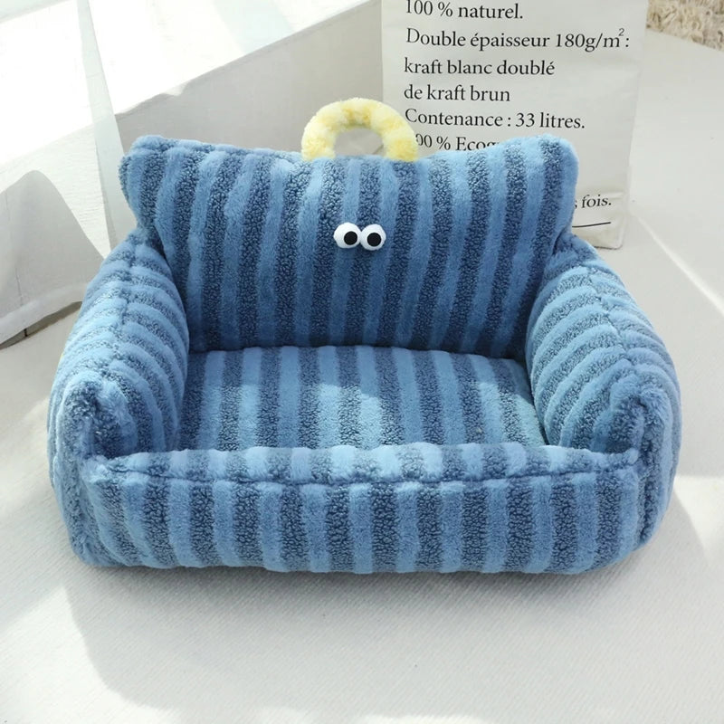 Winter Luxurious Pet Sofa Bed For Small Dogs And Cats