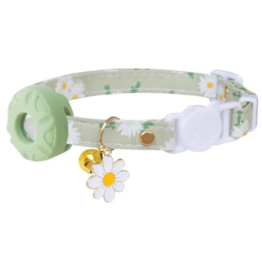 Breakaway Cat Collar With AirTag Holder For Apple AirTag Tracking