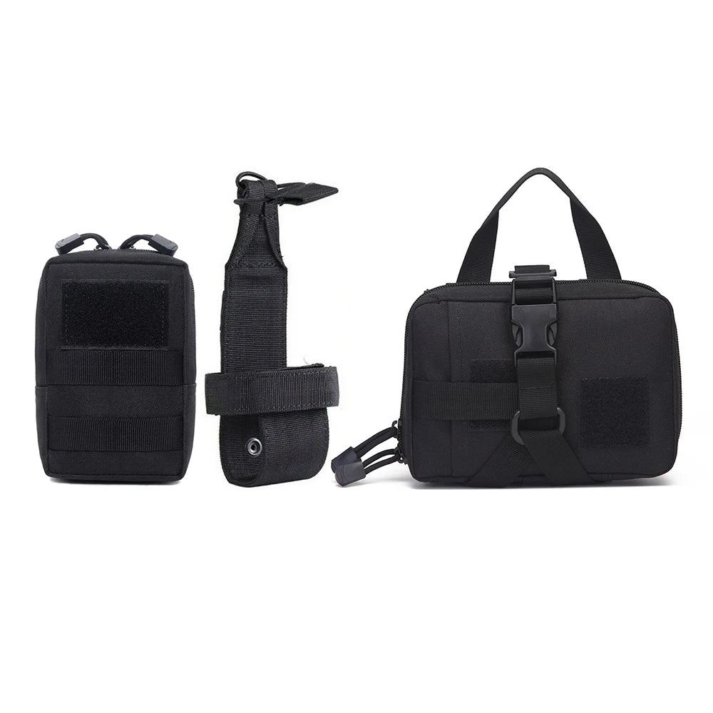PETRAVEL Dog Tactical Molle Pouches Set For Harness Training