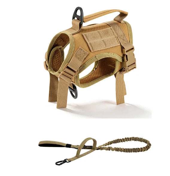 Petavel Adjustable Tactical Cat Harness With Leash And Handle