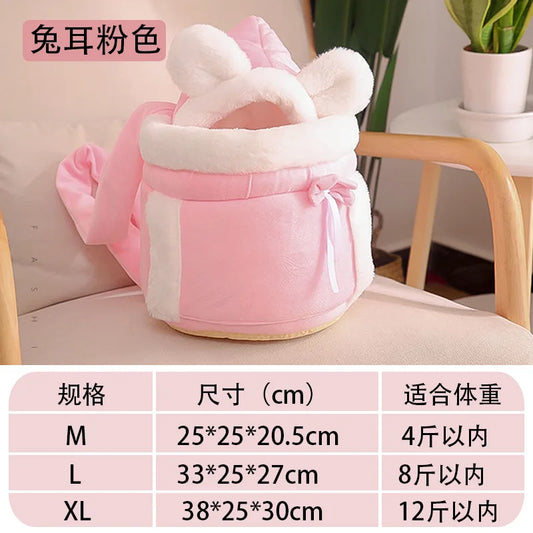 Cat Backpack Carrier With Bubble Window Airline Approved Soft Sided