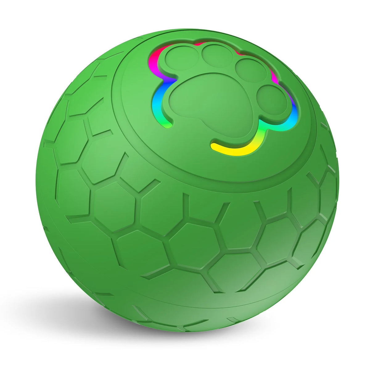 Interactive Electronic Dog Toy Ball With Automatic Bouncing LED Lights