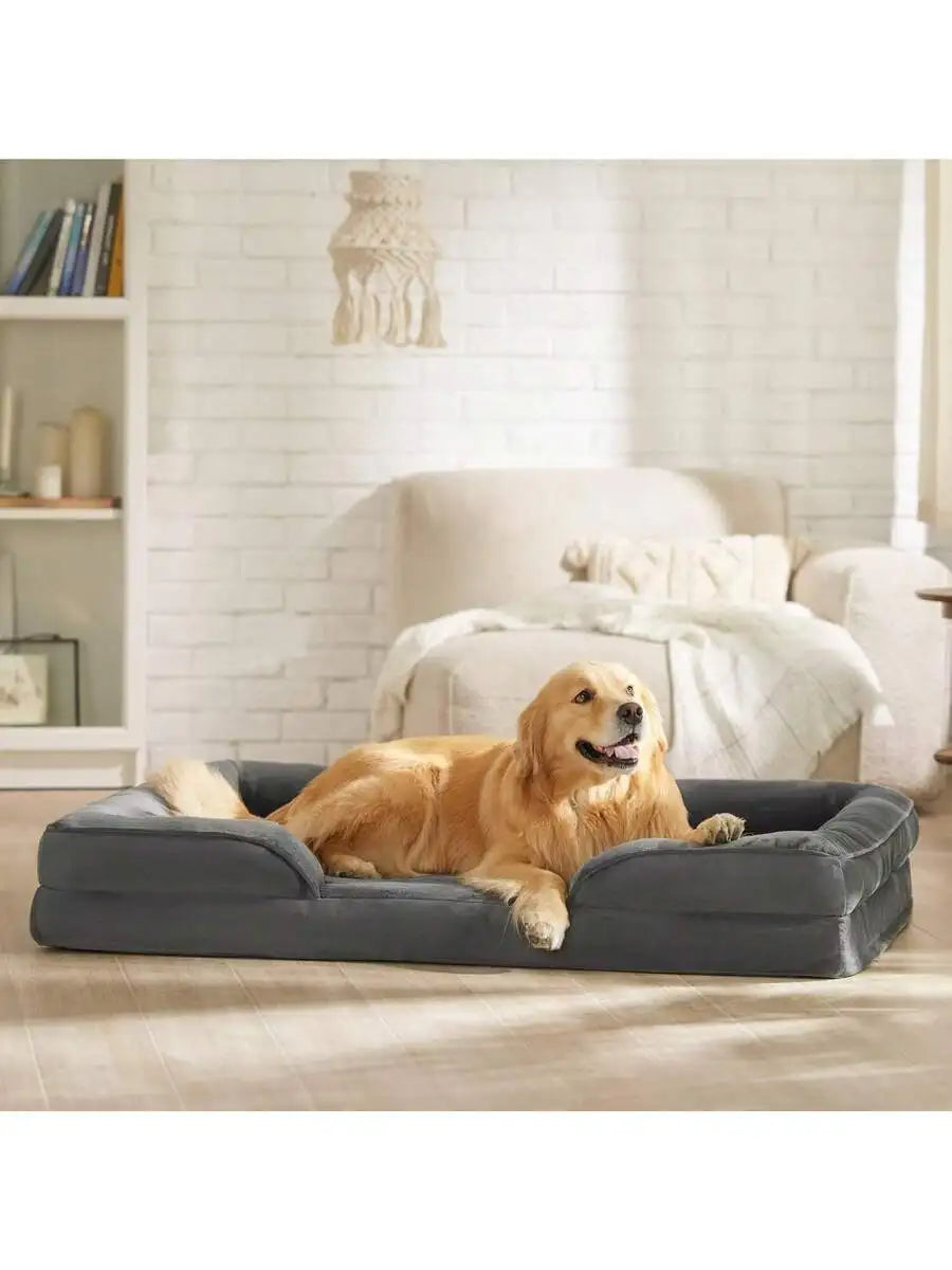 Orthopedic Dog Bed With Universal Support And Removable Washable Cover