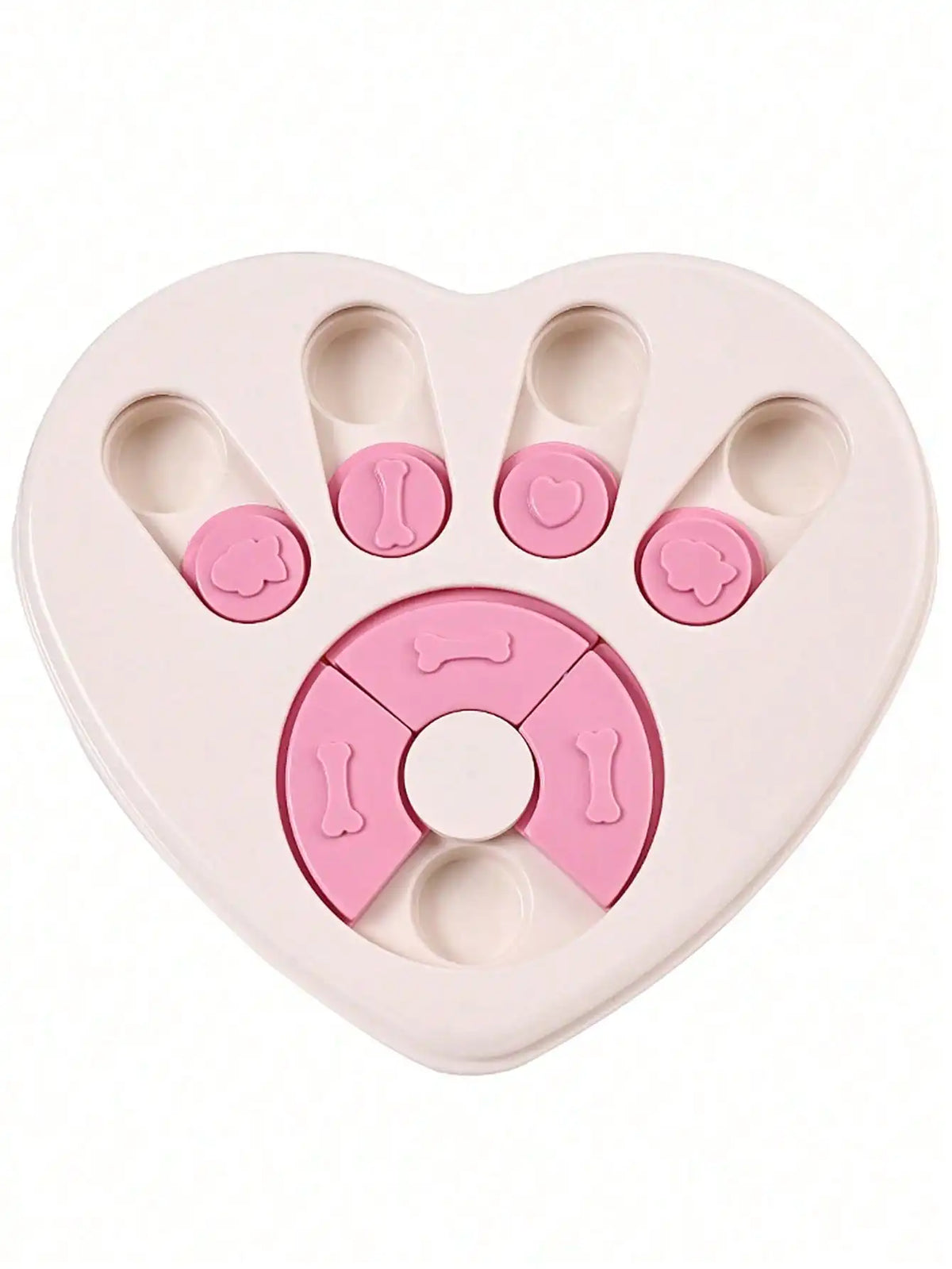 Interactive Dog And Cat Slow Feeder Puzzle Toy Treat Dispenser