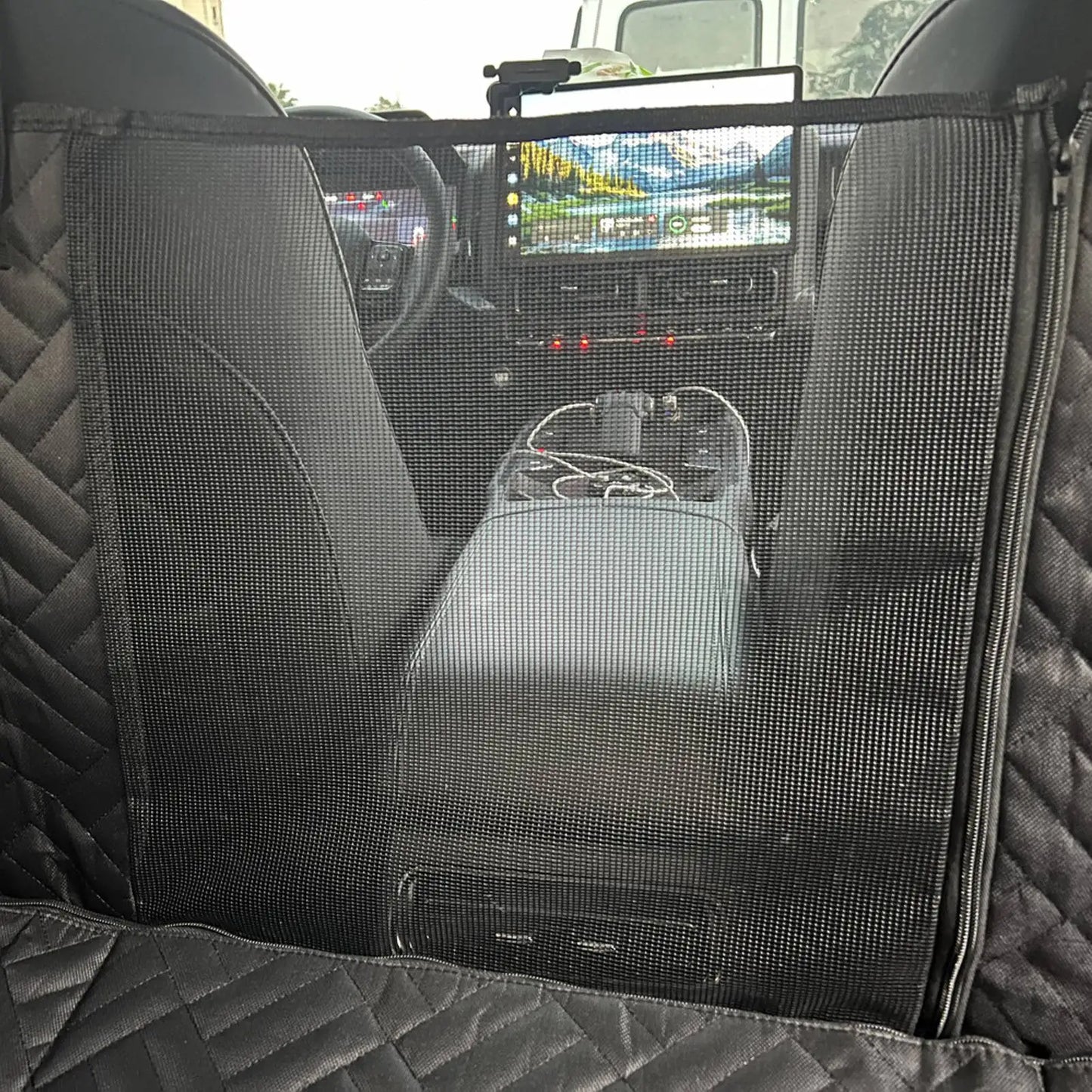 Dog Car Seat Cover 600D Oxford Waterproof Back Seat Hammock