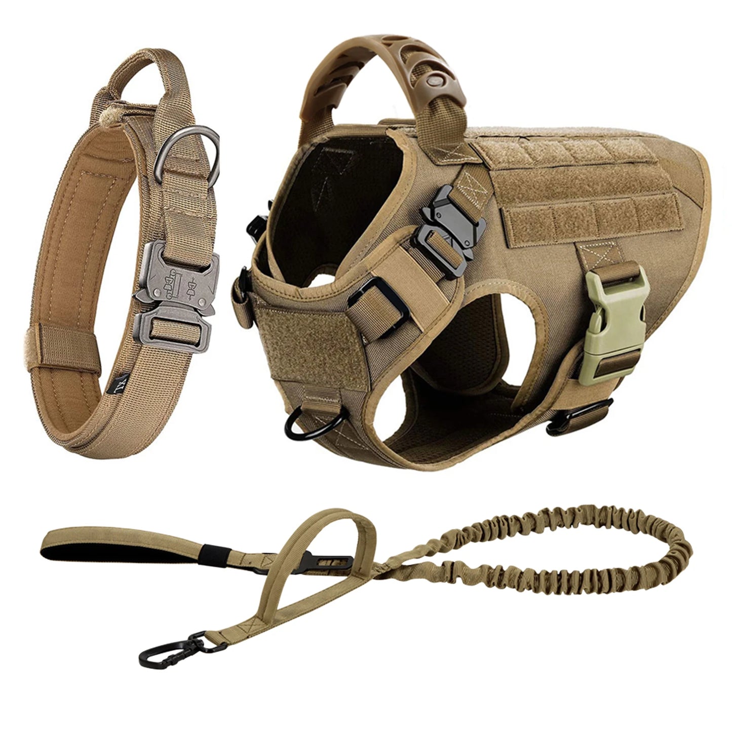 Durable Nylon Dog Harness And Leash Set For Training
