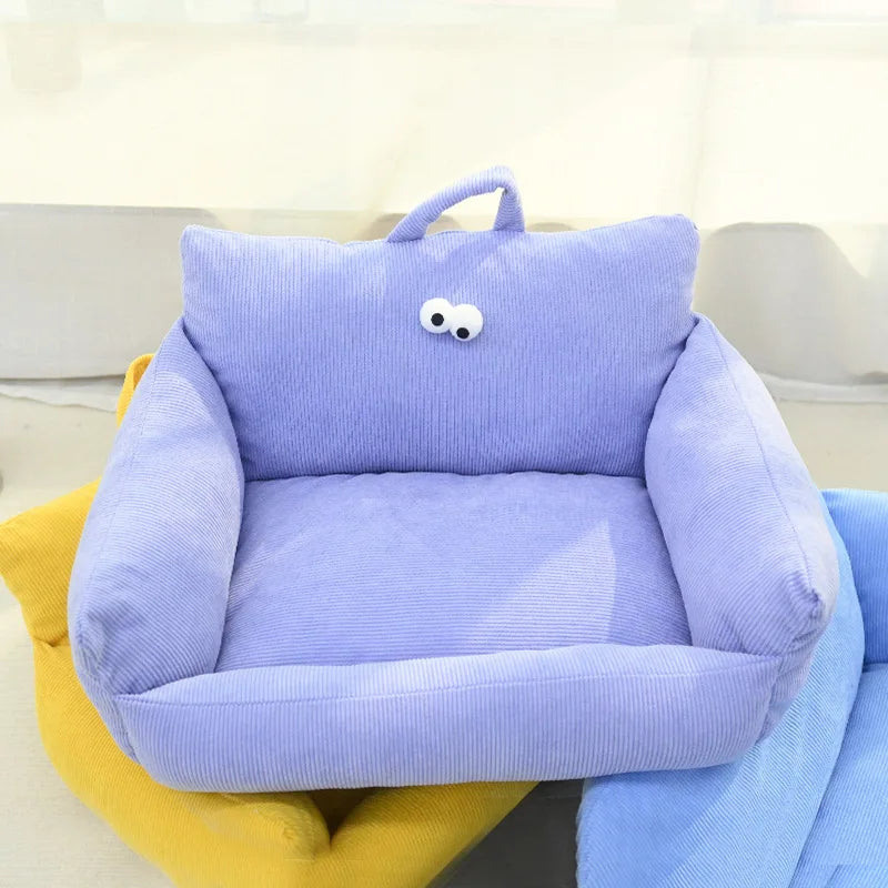 Winter Luxurious Pet Sofa Bed For Small Dogs And Cats