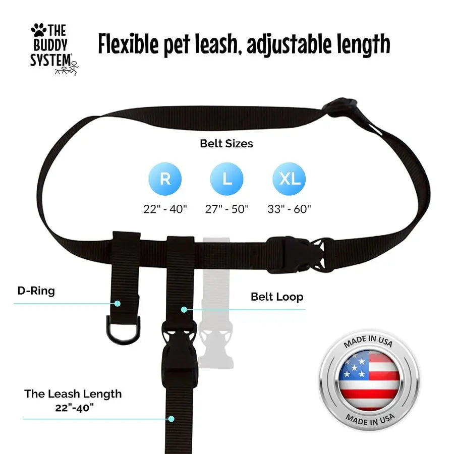 Hands Free Dog Leash Adjustable Running Training Leash For Service Dogs