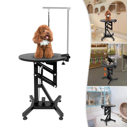 Height Adjustable Hydraulic Pet Grooming Table