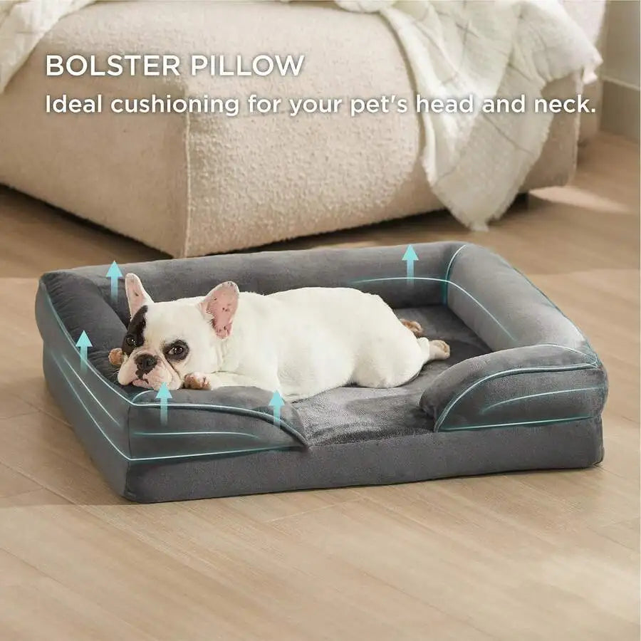 Orthopedic Dog Bed With Universal Support And Removable Washable Cover
