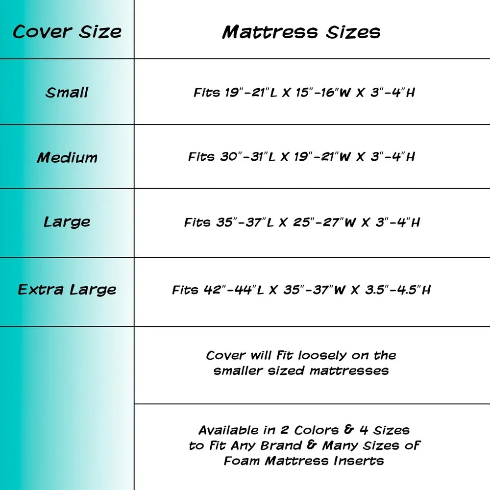 Dog Bed Replacement Cover Sherpa Top Non Slip Bottom Washable