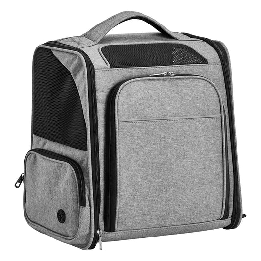 Pet Carrier Backpack Soft-Sided Mesh for Cats and Dogs