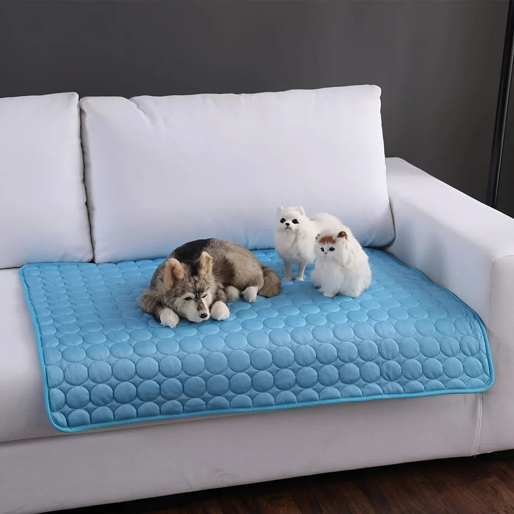 BeiYu Pet Dog Cooling Mat Self Cooling Pad Durable