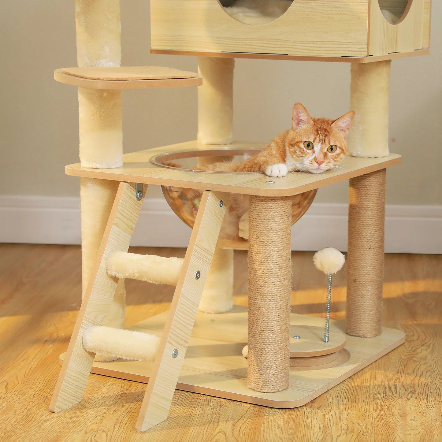 PAWZ Ro Multi-Level Cat Tree Scratching Posts Indoor Tower