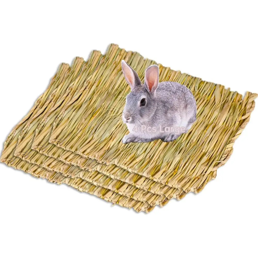 Handwoven Bed Mat For Small Pets Bedding Nest Chew Toy
