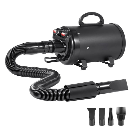 SucceBuy Dog Dryer 2000W Pet Grooming Dryer With Adjustable Temperature