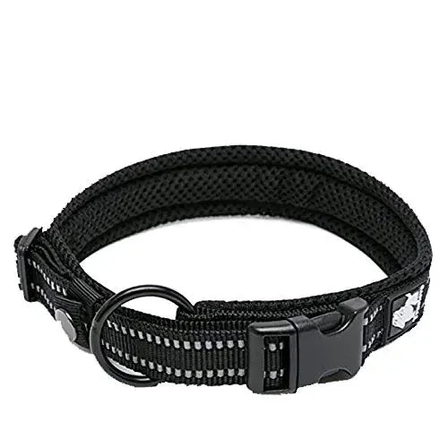 Truelove Pet Dog Collar Nylon Adjustable Padded Reflective