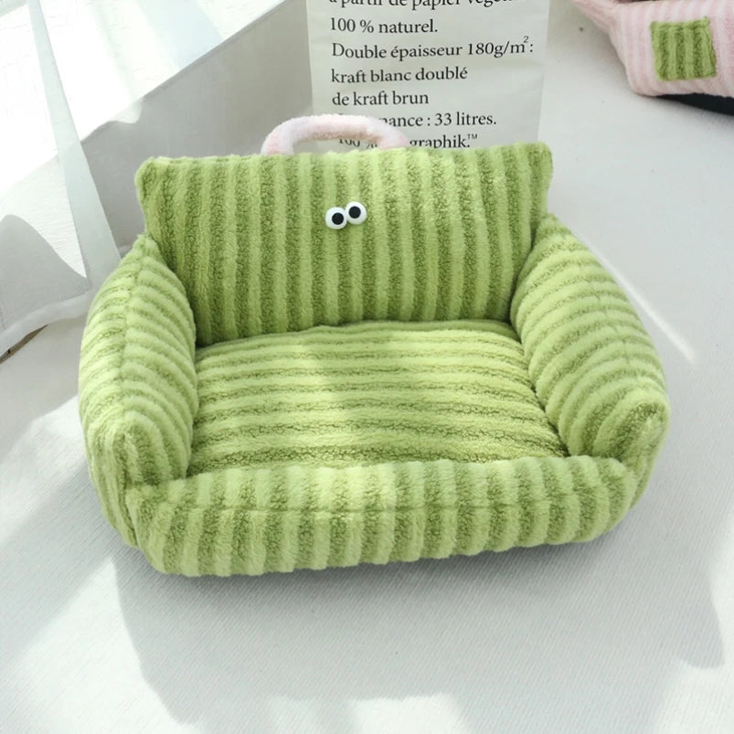 Winter Luxurious Pet Sofa Bed For Small Dogs And Cats