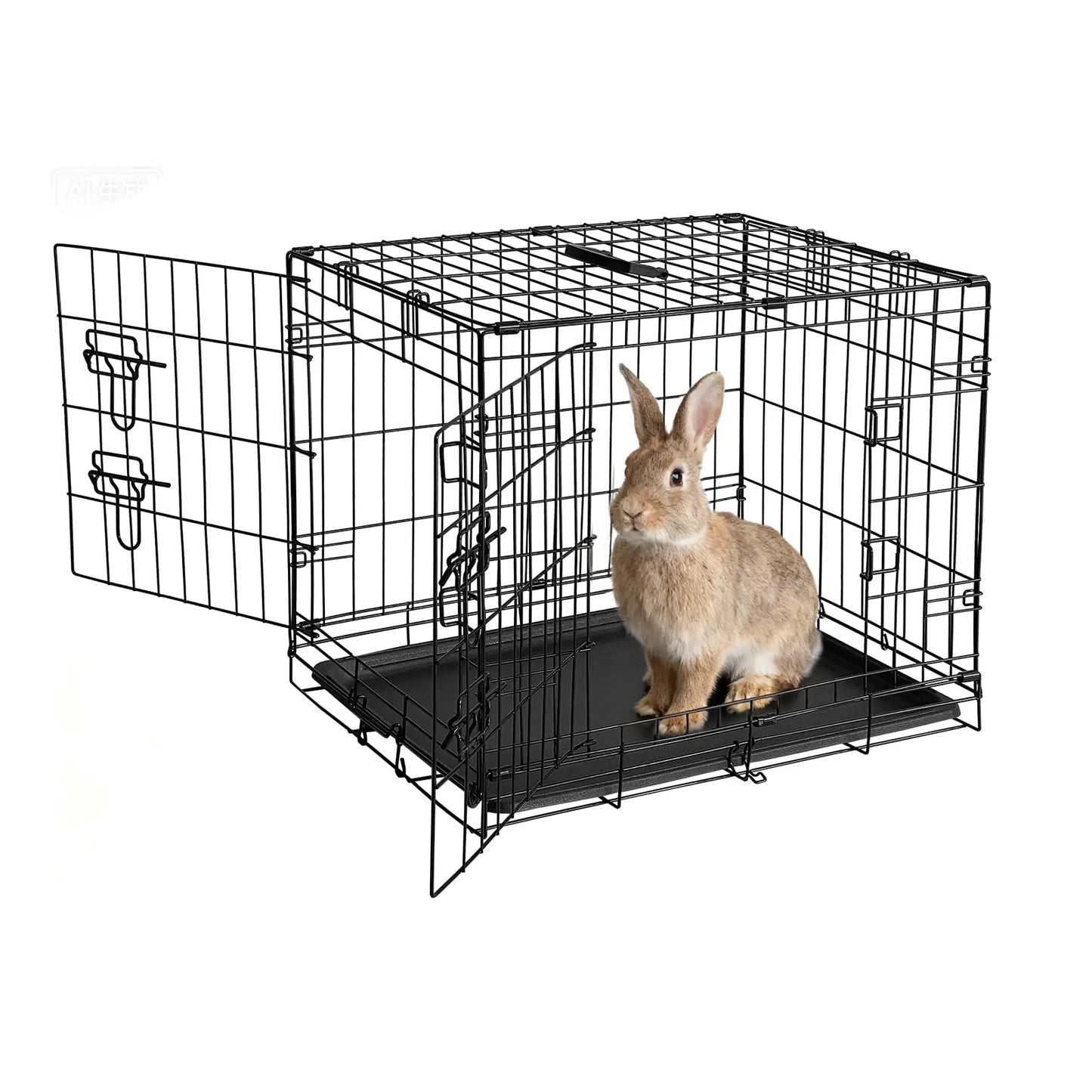 HiMISS Portable Ferret Cage Small Pet Habitat With Tray