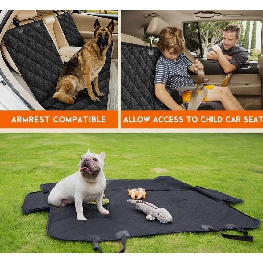Universal Dog Car Seat Cover Waterproof Back Seat Protector For SUV