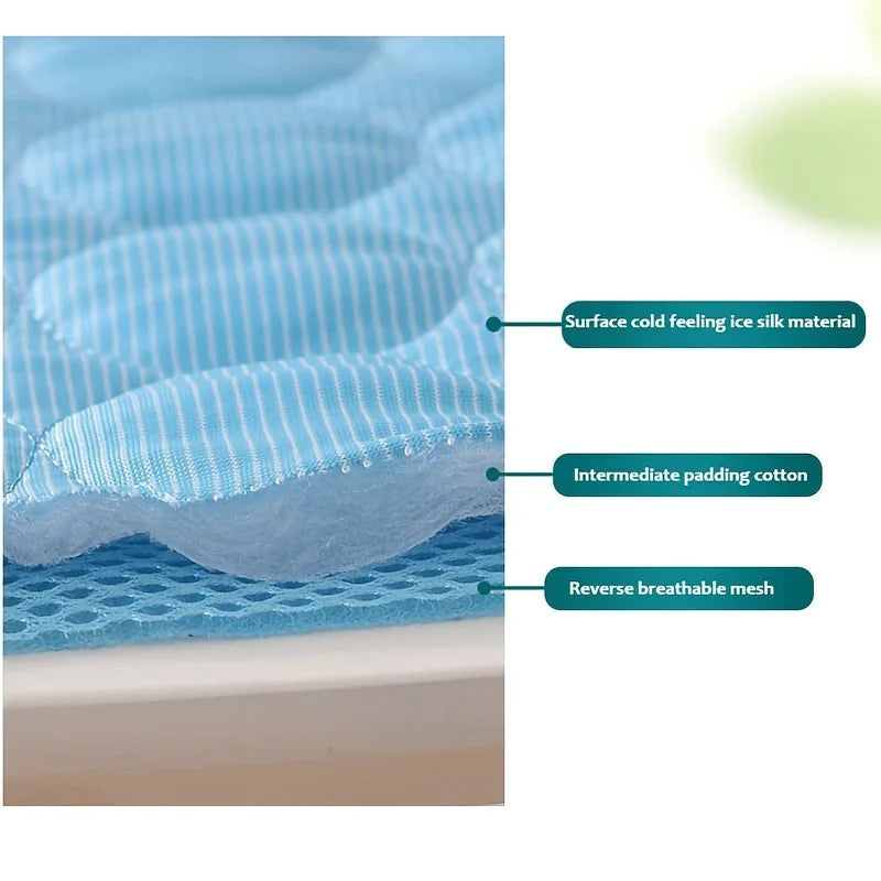 BeiYu Pet Dog Cooling Mat Self Cooling Pad Durable