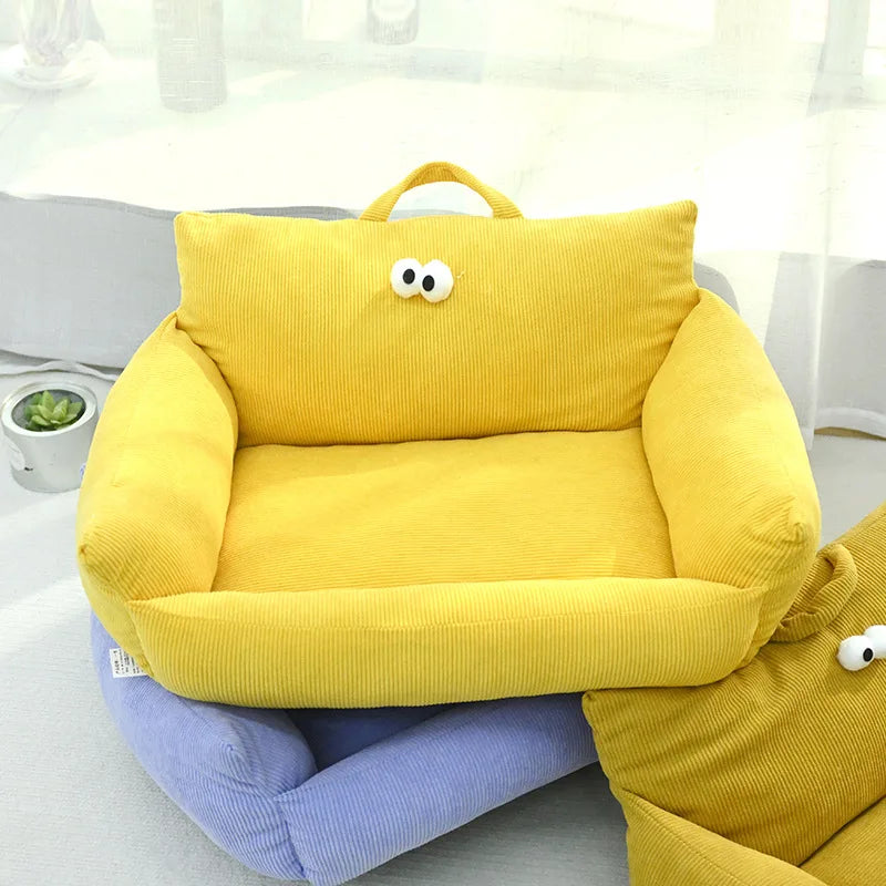 Winter Luxurious Pet Sofa Bed For Small Dogs And Cats