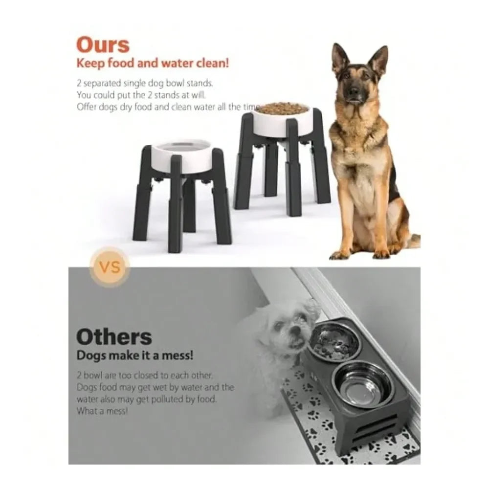 Dog Bowl Stand With Adjustable Feature For Pets Everywhere