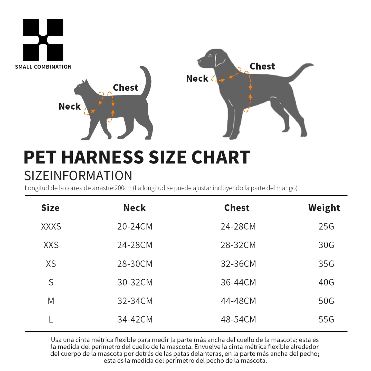 Dog Harness Leash Set for Small-To-Medium Dogs Reflective Adjustable