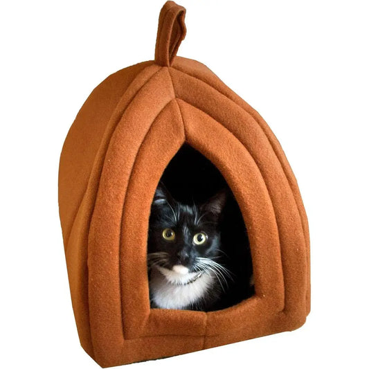 Indoor Cat Bed With Removable Foam Cushion Cat Tent