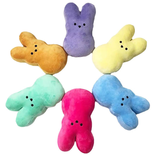 Cross Border Plush Rabbit Toys Set For Pets Polyester Material