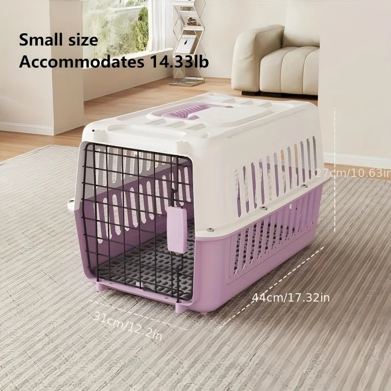 Airline Portable Pet Carrier For Cats And Small Dogs Cabin