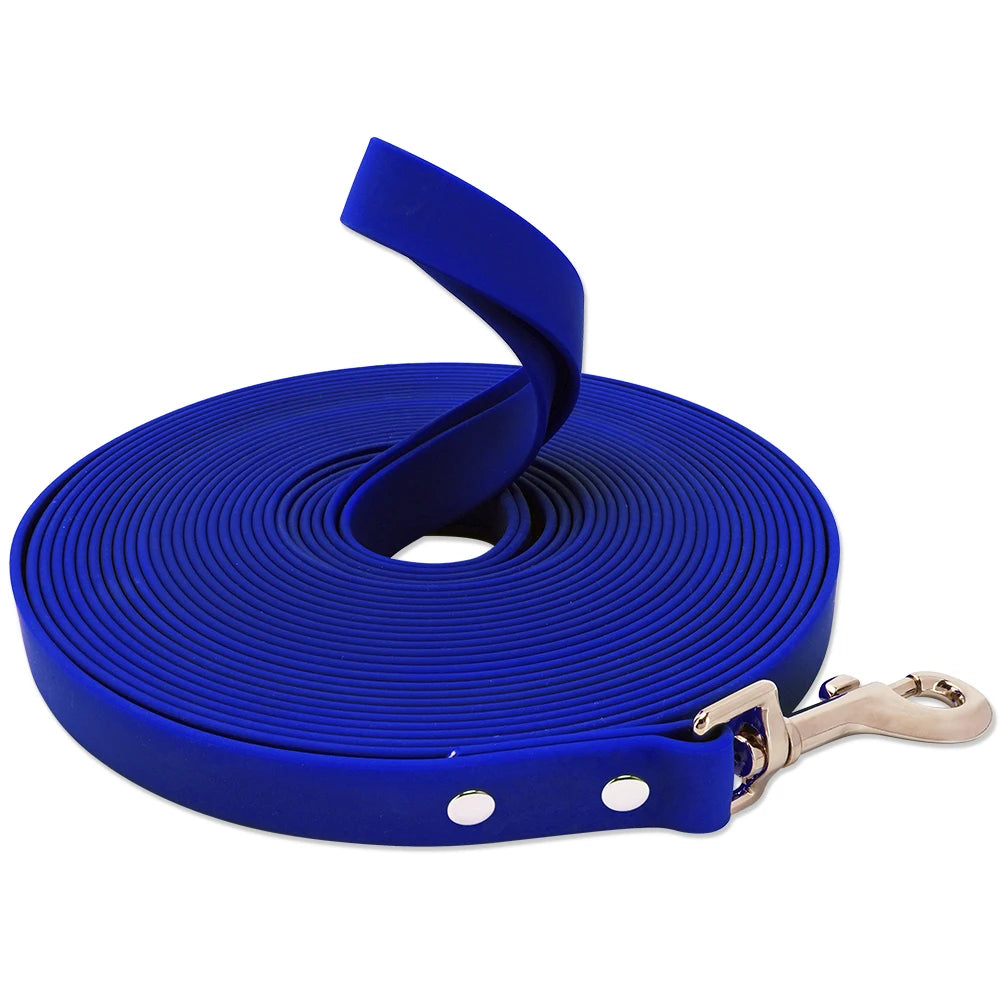 Waterproof PVC Dog Leash Easy Clean Walking Lead Durable
