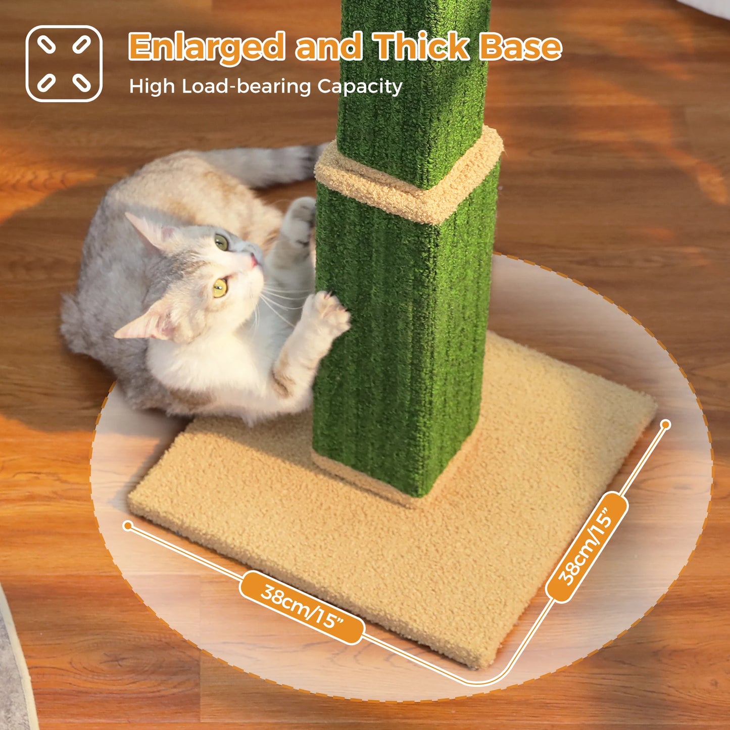 PAWZ Road Cat Scratching Post For Indoor Cats Sisal Ball