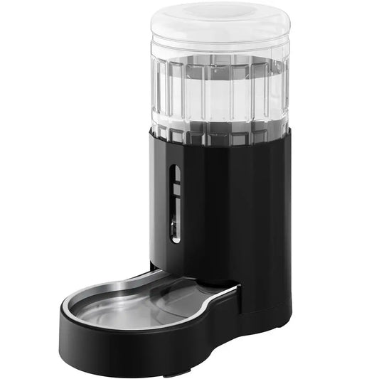 Automatic Dog And Cat Water Dispenser With Stainless Steel Bowl