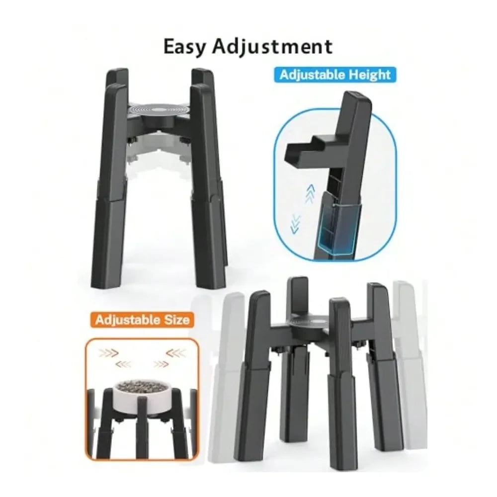Dog Bowl Stand With Adjustable Feature For Pets Everywhere