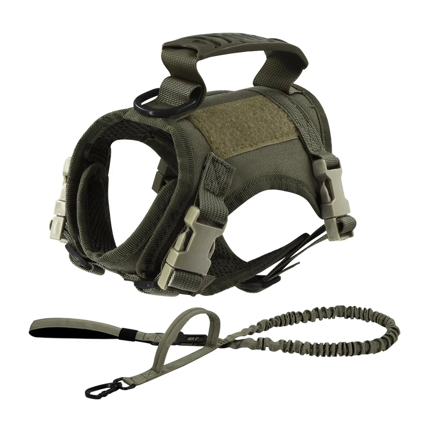 Tactical Puppy Harness Leash Set For Small Dogs And Cats